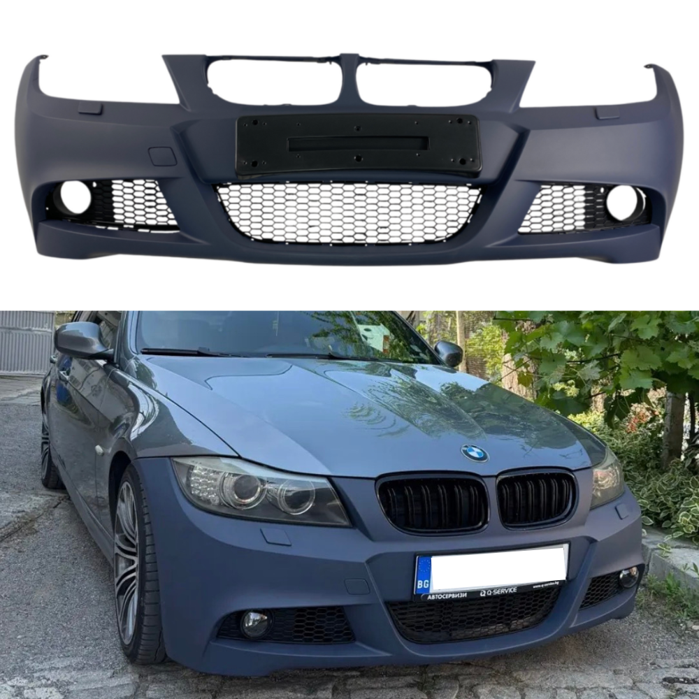 Bmw e90 e91 тунинг качество цена m paket m tech е90 е91 м пакет м тех бмв предна броня cartechbg front bumper e90 lci предна броня е90 м тех техник