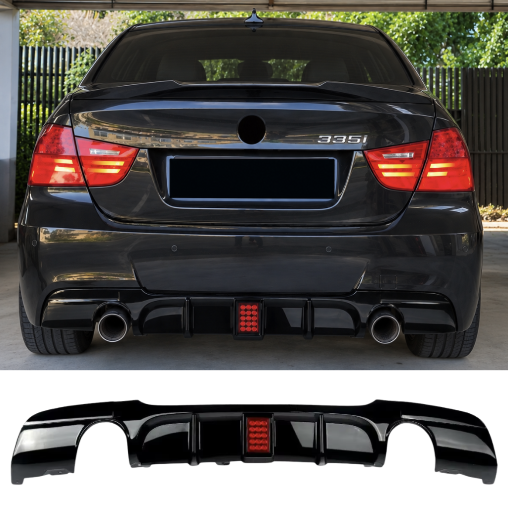 bmw e90 дифузьор, bmw e91 дифузьор, f1 стоп bmw, заден дифузьор e90, bmw e90 тунинг, bmw e91 тунинг, авто тунинг българия, bmw части българия Дифузер ф1 стоп бмв е90 е91