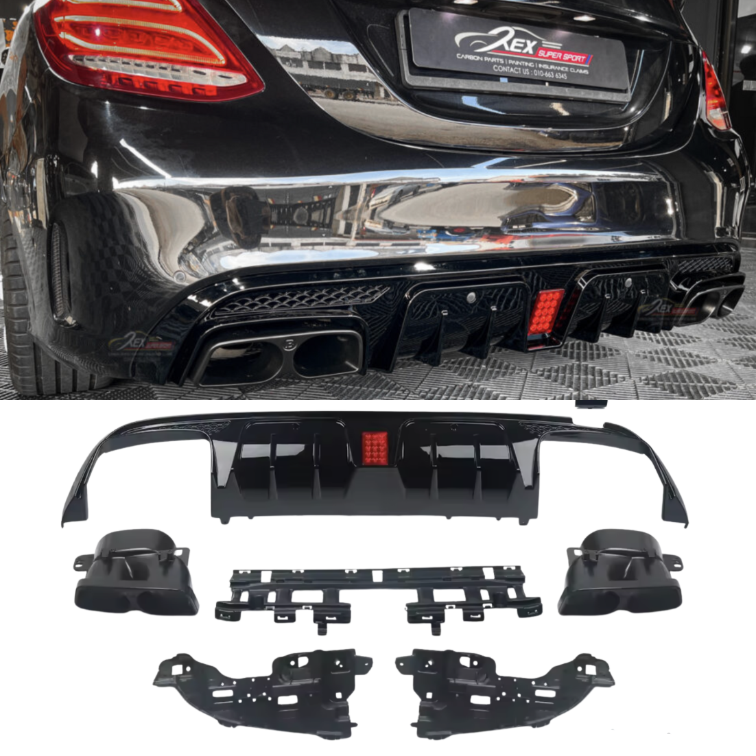 мерцедес mercedes w205 s205 в205 с205 дифузьор брабус brabus с Накрайници аупуси черен гланц оригинален цена качество ф1 стоп f1 stop светлина car tech bg картек бг наст ауто ауто про Nast auto auto pro best auto c63 c43 c220 c200 c300 c400 ц300 ц400 ц220 ц200 63 амг
