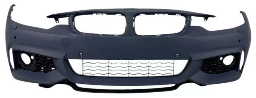 Предна Броня BMW F32 / F36 (2013–2020) – M-Tech Дизайн | Отвори Халогени и Парктроник