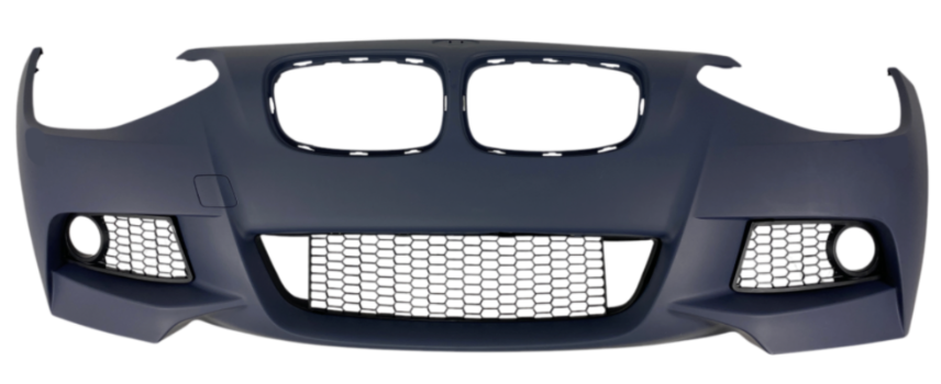 Предна Броня M-Tech за BMW 1 Series F20 (2011–2014) – С Отвори за Парктроник