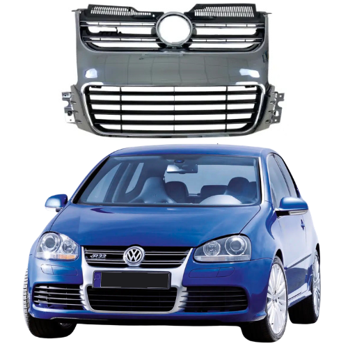 Решетка без емблема за VW Golf 5 – R32 дизайн Хром