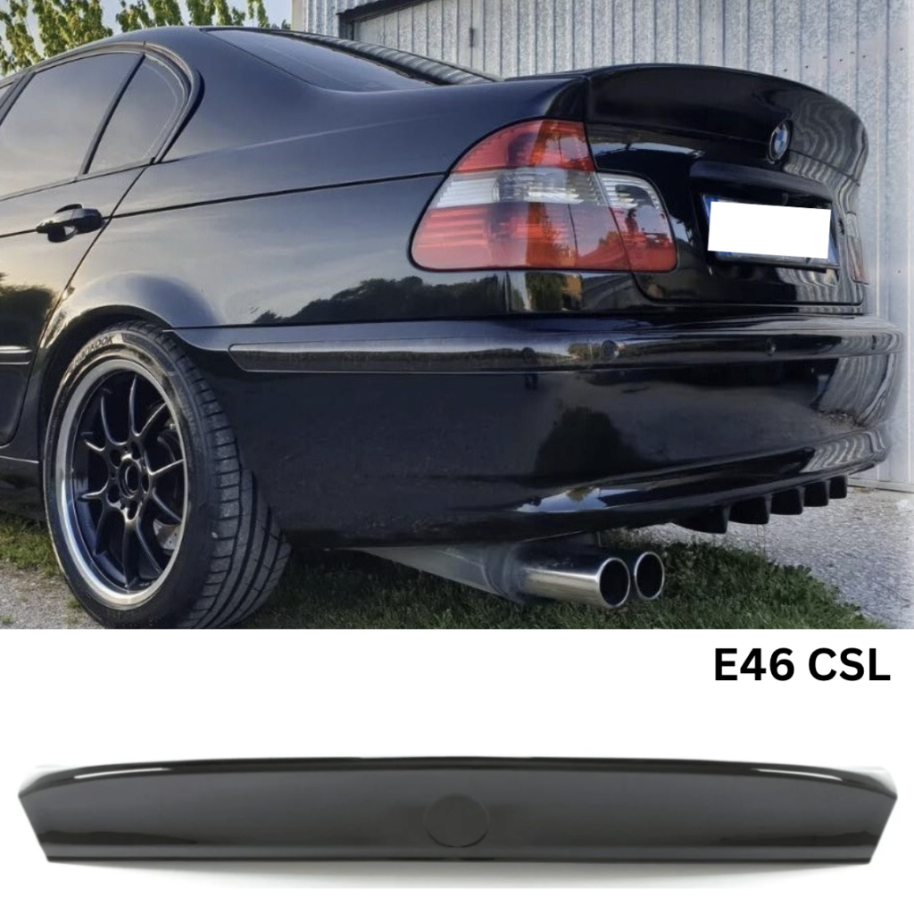 цсл csl лип багажник lip bagajnik bmw e46 m3 м3 е46 бмв 3та серия трета серия седан купе cartechbg Nast auto auto pro best auto картек бг наст ауто ауто про бест ауто цена kachestvo германия черен гланц