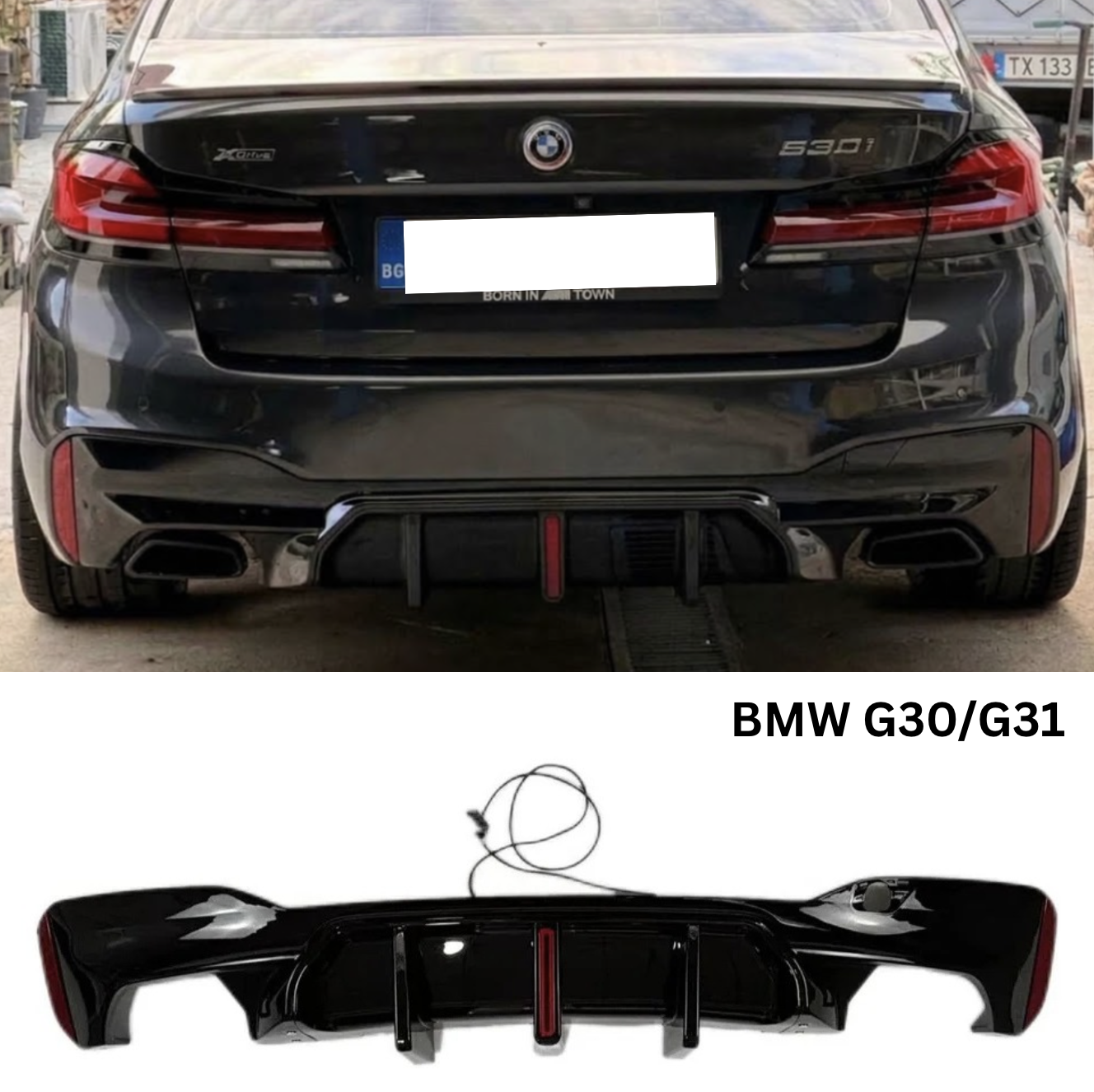 дифузьор bmw g30, дифузьор g31 f1 стоп, дифузьор g30 m tech, оребрен дифузьор bmw g30, f1 стоп светлина g30, черен гланц дифузьор g30, тунинг bmw g30, дифузьор за задна броня g30, bmw g30 m sport diffuser, bmw g31 f1 diffuser, bmw 5 series g30 тунинг, оребрен дифузьор задна броня BMW G30 цена, дифузьор M-Tech G30 черен гланц, дифузьор с F1 стоп светлина BMW G30, тунинг задна броня G31 M пакет, BMW G30 rear diffuser F1 brake light, gloss black diffuser G30, тунинг части BMW 5 Series G30